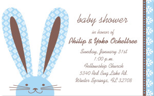 Baby Shower for Philip and Yoko