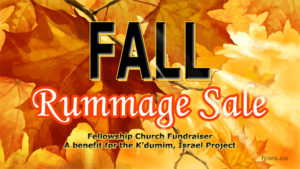 Fall Rummage Sale