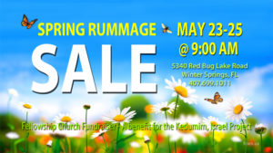 Spring Rummage Sale