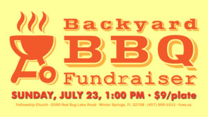 Backyard BBQ Fundraiser