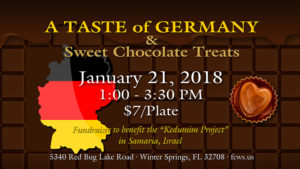 A Taste of Germany & Sweet Chocolate Treets