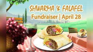 Israeli Food Fundraiser - Shwarma & Falafel