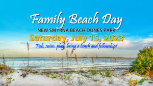 Family Beach Day at New Smyrna Beach Dunes Park
