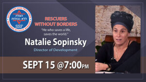 Natalie Sopinsky - Rescuers Without Borders