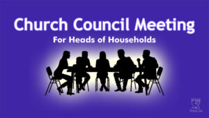 Church Council Meeting